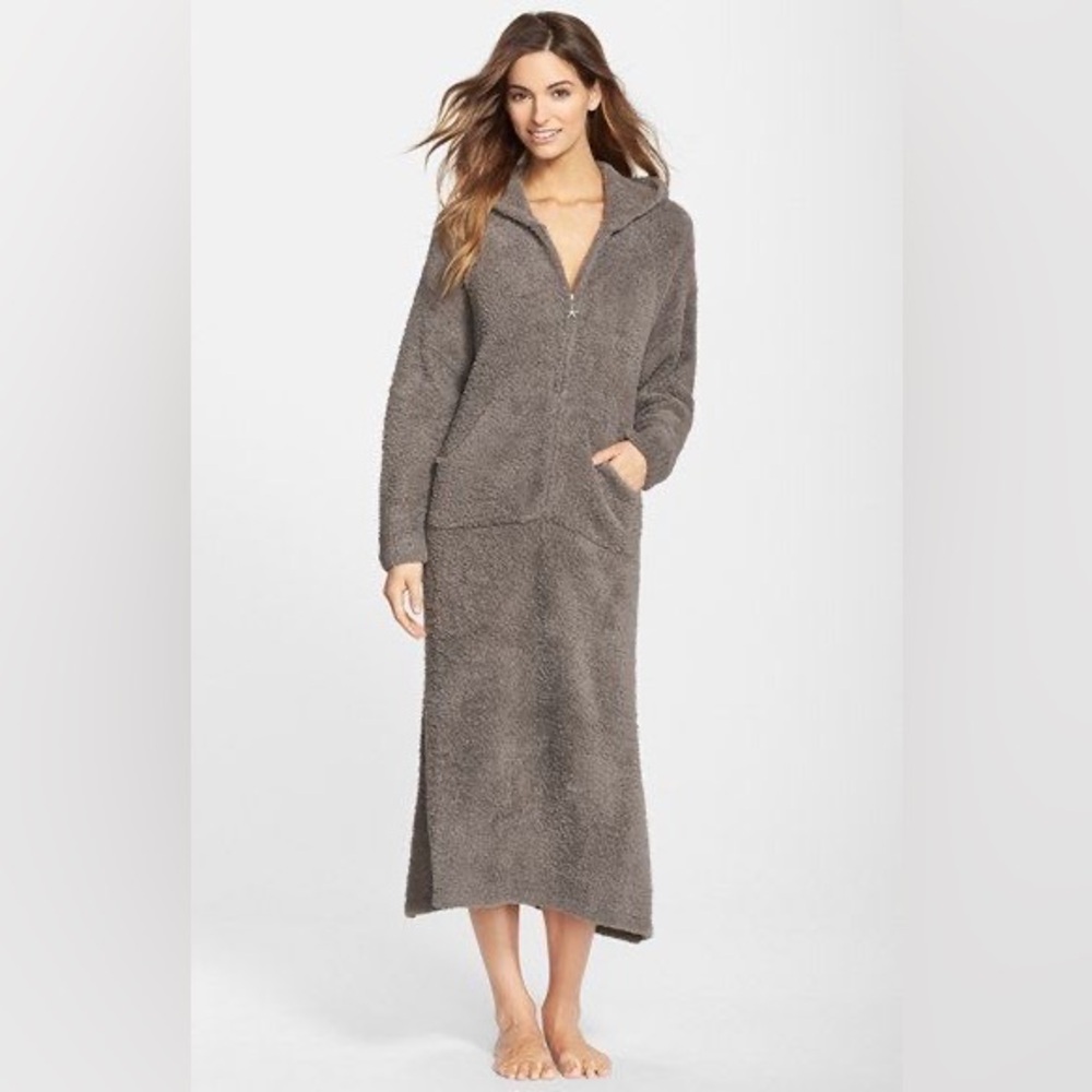 Barefoot Dreams® CozyChic Hooded Zip Robe